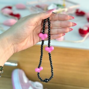 Strap o Llavero de Balines Negros