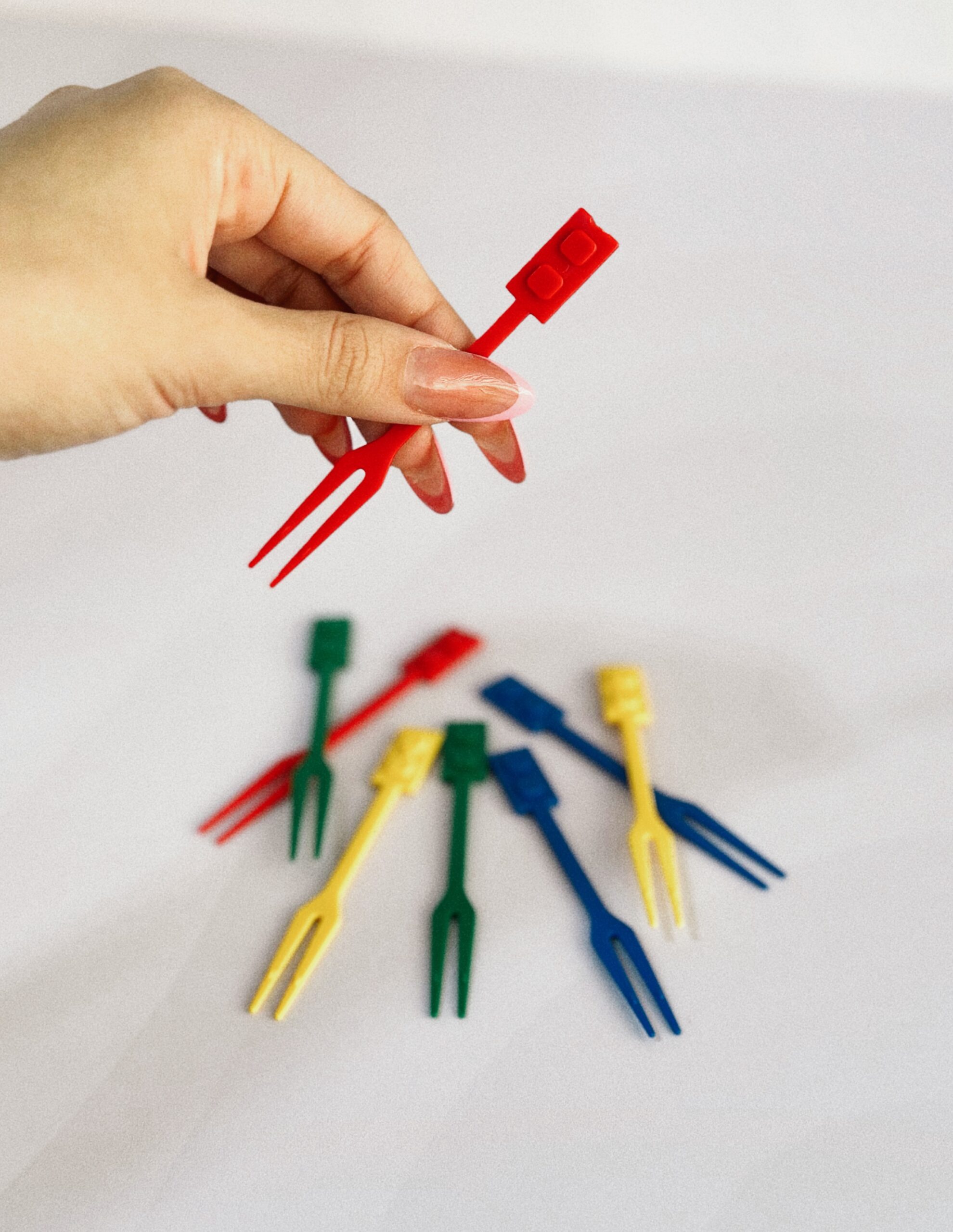 Pinchos Lego de Colores