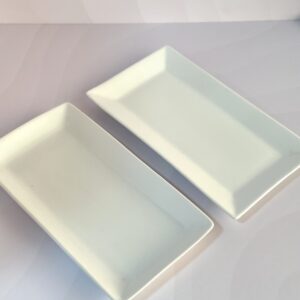 Bandejas Blancas Rectangulares