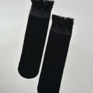 Medias Negras con Microtul