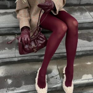 Medias Pantys Vinotinto
